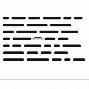 why affirmations don't work, abstract black and white illustration
